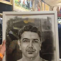 گالری هنر روز  (طراحی چهره)|تابلو، نقاشی، عکس|چناران, |دیوار