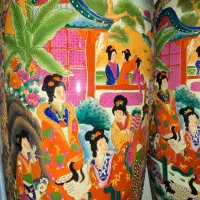 گلدان قدیمی و آنتیک اصل کنار سالنی|صنایع دستی و سایر لوازم تزئینی|تهران, دکتر هوشیار|دیوار