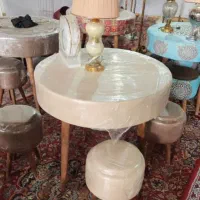 میز و صندلی مدل پاف ست چهار نفره سنتی و ساده|میز و صندلی غذاخوری|شیراز, وزیرآباد|دیوار