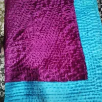 لاحاف و پتو دست دوز در حد نو|رختخواب، بالش، پتو|سیرجان, |دیوار