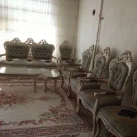 مبل استیل یازده نفره|مبلمان خانگی و میز عسلی|شاهینشهر, شهرک گلدیس|دیوار