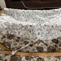 گهواره بسیار نو|اسباب و اثاث بچه|خرم‌آباد, |دیوار