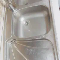 سینک دولگنه در حد نو|مصالح و تجهیزات ساختمان|لاهیجان, فیاض|دیوار