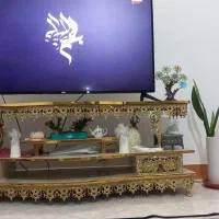 میز تی وی برنجی
