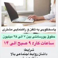 استخدام بازاریاب حرفه ای خانم