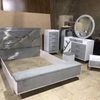 ۸۹۷۶تخت خواب روکش دار،تولیدی انصاری۸۷۸۶|تخت و سرویس خواب|یاسوج, |دیوار