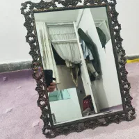 آینه تمام برنج|کلکسیون اشیاء عتیقه|هشتگرد, ینگی امام|دیوار