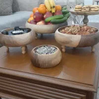 ظروف چوبی /دکوری /تولیدی /پذیرایی