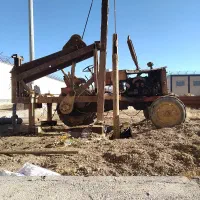 حفرچاه عمیق ولایروبی با تراکتوری یا برقی