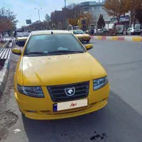 سمند تاکسی پلاک ع برونشهری تک سور