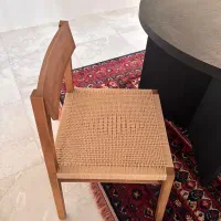 میز ناهارخوری ۸ نفره، چوب راش، کنف دستبافت|میز و صندلی غذاخوری|بوشهر, |دیوار