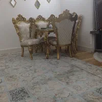 میز وصندلی ناهارخوری۴ نفره استیل سفارشی