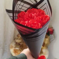 دسته گل روبانی اقتصادی