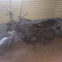 موتور هندا مزایده سوخته