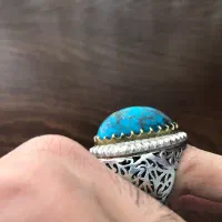 انگشتر کلکسیونی فیروزه نیشابور|جواهرات|بیرجند, |دیوار