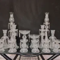ظروف پذیرایی باکارات ۱۴ پارچه سفره عقد تالاری|صنایع دستی و سایر لوازم تزئینی|تهران, بهارستان|دیوار