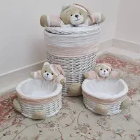 ست سبد و سطل خرسی