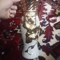 گلدان طلایی سالم ونو وتمیز