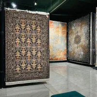 فرش سبز یشمی 1500شانخ نخ مرینوس صادراتی ۶۵۶۵