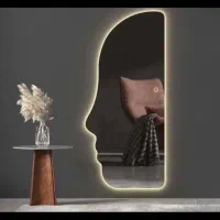آینه قدی بکلایت نور دار اسپرت دفرمه|آینه|اصفهان, رهنان|دیوار