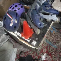 اسکیت ولوازم کامل اسکیت|دوچرخه، اسکیت، اسکوتر|ماهدشت, |دیوار