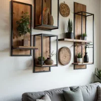 قفسه و کتابخانه خانگی|کتابخانه، شلف، قفسههای دیواری|چهاردانگه (تهران), |دیوار