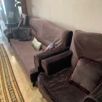 ست مبلمان بنفش یاتاش ترکیه