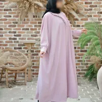 مانتو عبایی ساده و مجلسی مشکی رنگی با کیفیت بالا|لباس|برازجان, |دیوار