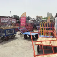 گاری یدک کش چهار چرخ پاپ حمل بار دستی یدک|ابزارآلات|تهران, صالح‌آباد شرقی|دیوار