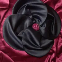 گل روی لباس