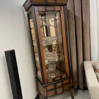 بوفه ویترین چوبی