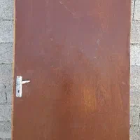 دو عدد درب اتاق چوبی