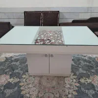 میز نهارخوری ۶ نفره بدون صندلی|میز و صندلی غذاخوری|فلاورجان, |دیوار