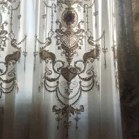 ۲ عدد پرده ی ترک وارداتی