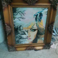 تابلو کوبلن قدیمی|تابلو، نقاشی، عکس|ملارد, |دیوار