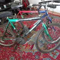 فروش دو عدد دوچرخه سایز 26 دنده ای به قیمت مناسب