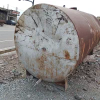 تانکر آهنی ورق سیاه ضخیم ابعاد1.95×3متر