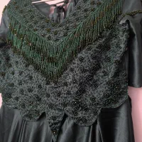 لباس مجلسی مزونی سنگ دوزی شده|لباس|فریمان, |دیوار