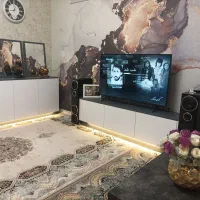 میز tvو آیینه کنسول مدل باران|بوفه، ویترین، کنسول|پردیس, فاز ۸|دیوار