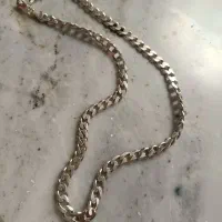 زنجیر نقره جوان پسند زیبا|زیورآلات و اکسسوری|منجیل, |دیوار