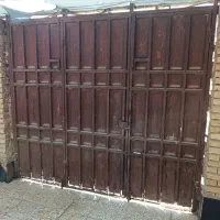 درب حیاطی فلزی|مصالح و تجهیزات ساختمان|کارون, |دیوار