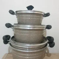 قابلمه تفلون ۷پارچه زنبوری