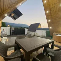 **کلبه ۲خواب جکوزی سیستم صوتی در متلقو|اجارهٔ کوتاه‌مدت ویلا و باغ|سلمان‌شهر, |دیوار