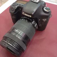 فروش فوری دوربین 7D با لنز 18.135|دوربین عکاسی و فیلمبرداری|کیش, |دیوار