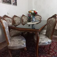 سرویس ناهار خوری ۸ نفره|میز و صندلی غذاخوری|تهران, قیام|دیوار