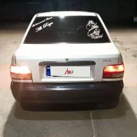 پراید تمیز نقره ای