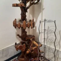 میزبار و سرویس چوبی نوجوان