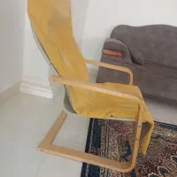صندلی راحتی ایتالیایی با چوب راش