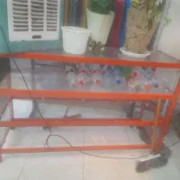 میز قفسه استند