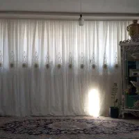 پرده تک گل شاین دار